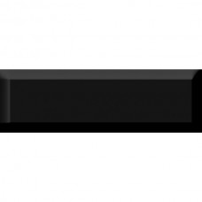 Плитка 10*30  BISEL BRILLO NEGRO